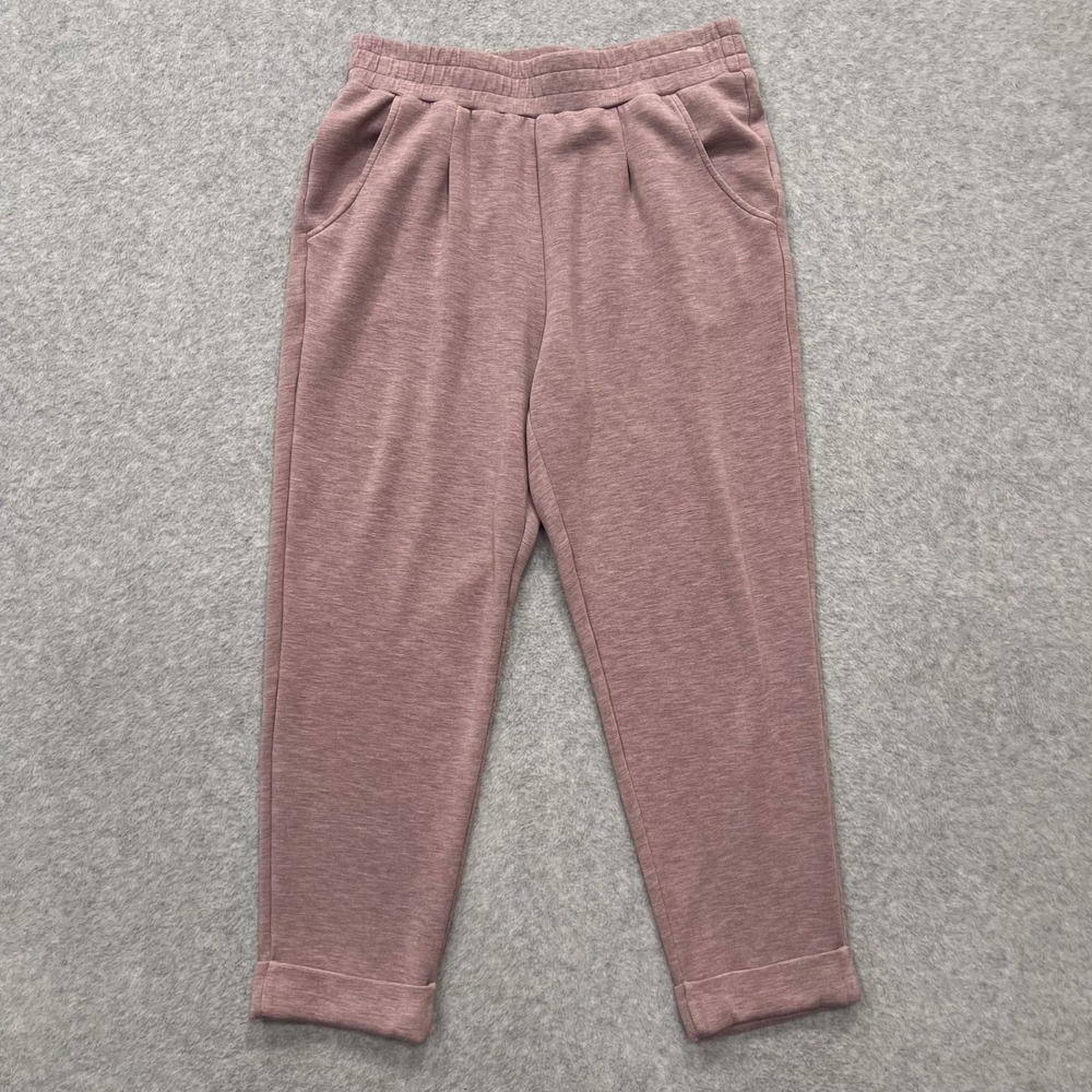 Varley Dusty Rose Pink DoubleSoft The Rolled Cuff Pant 25 Size Medium VAR01922